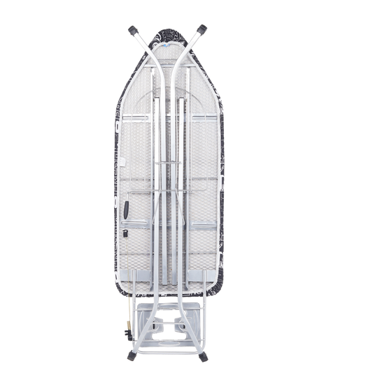 JaiminiHome Royal Iron Table | Heavy-Duty Ironing Board with Triple Height Adjustment & Foldable Design