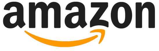 Amazon logo on a white background